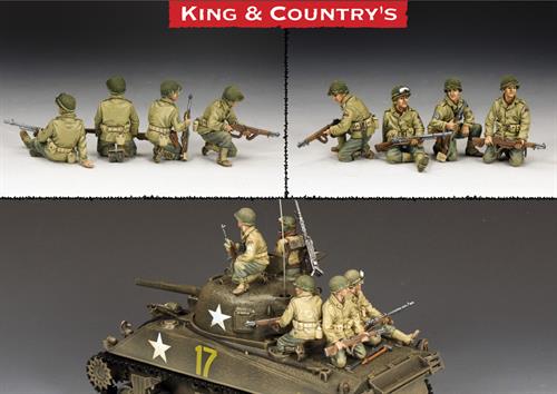 U.S. Armored Division Tank Riders